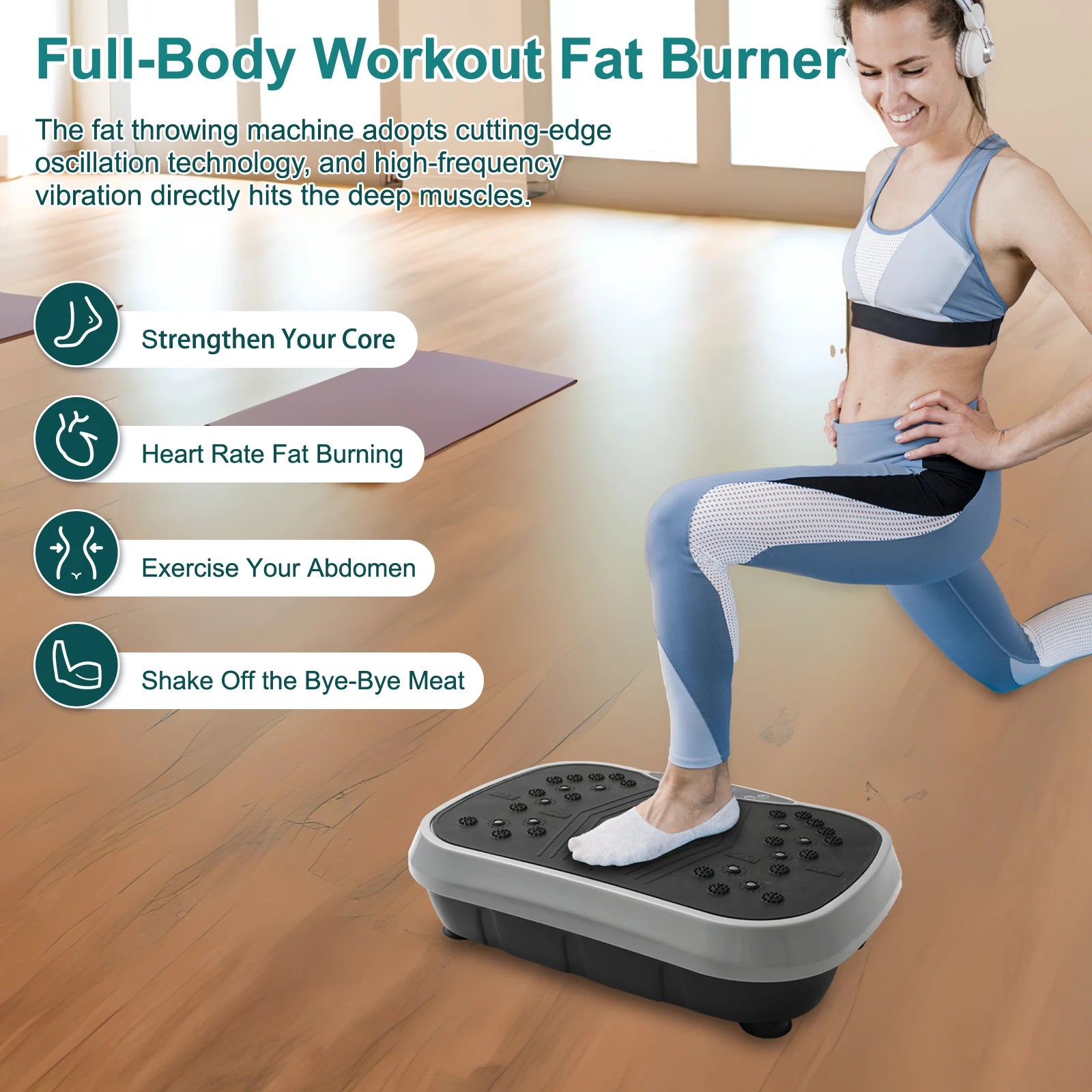 Fat-burning Vibration Plate